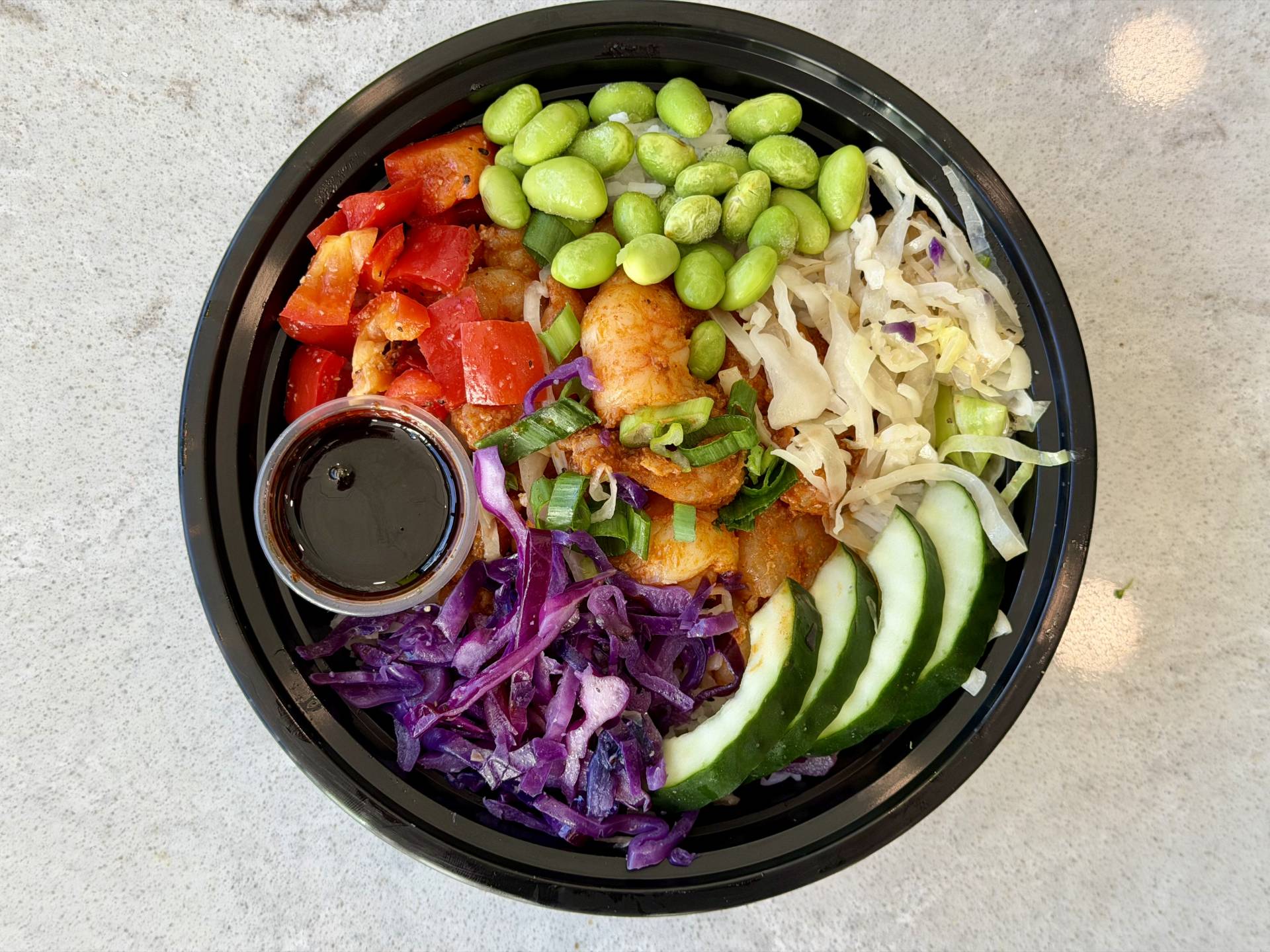 Shrimp Poke Bowl