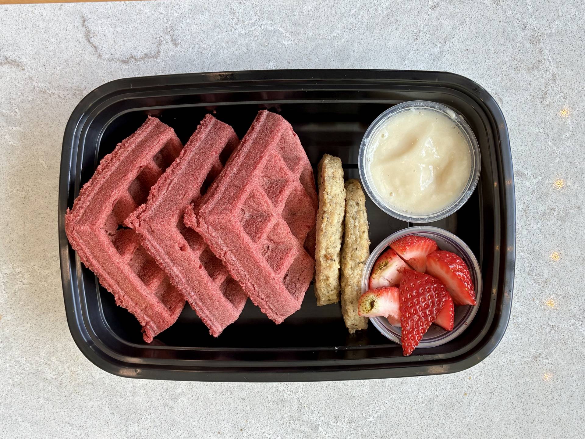 Red Beet Waffle