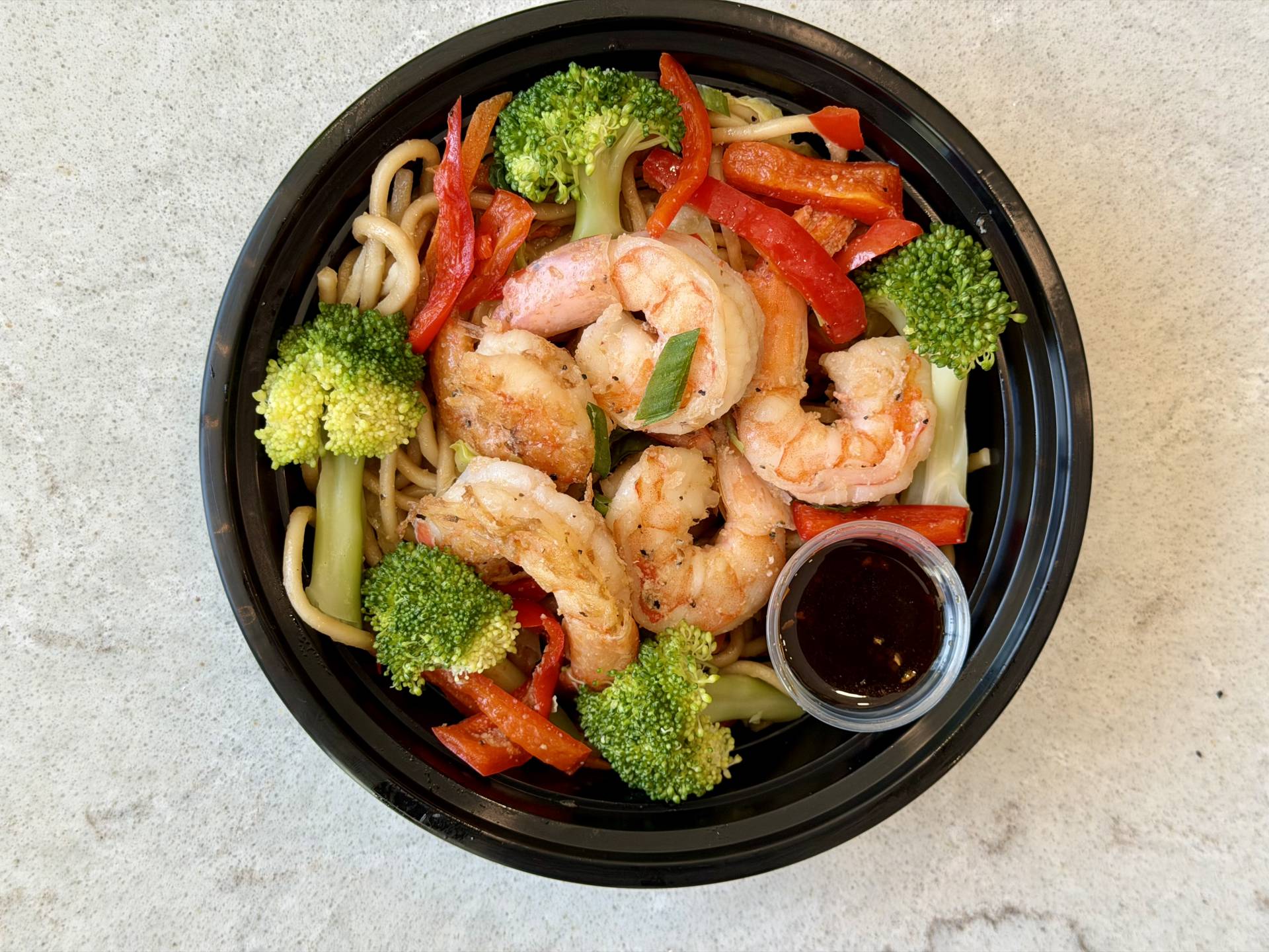 Shrimp and Noodles