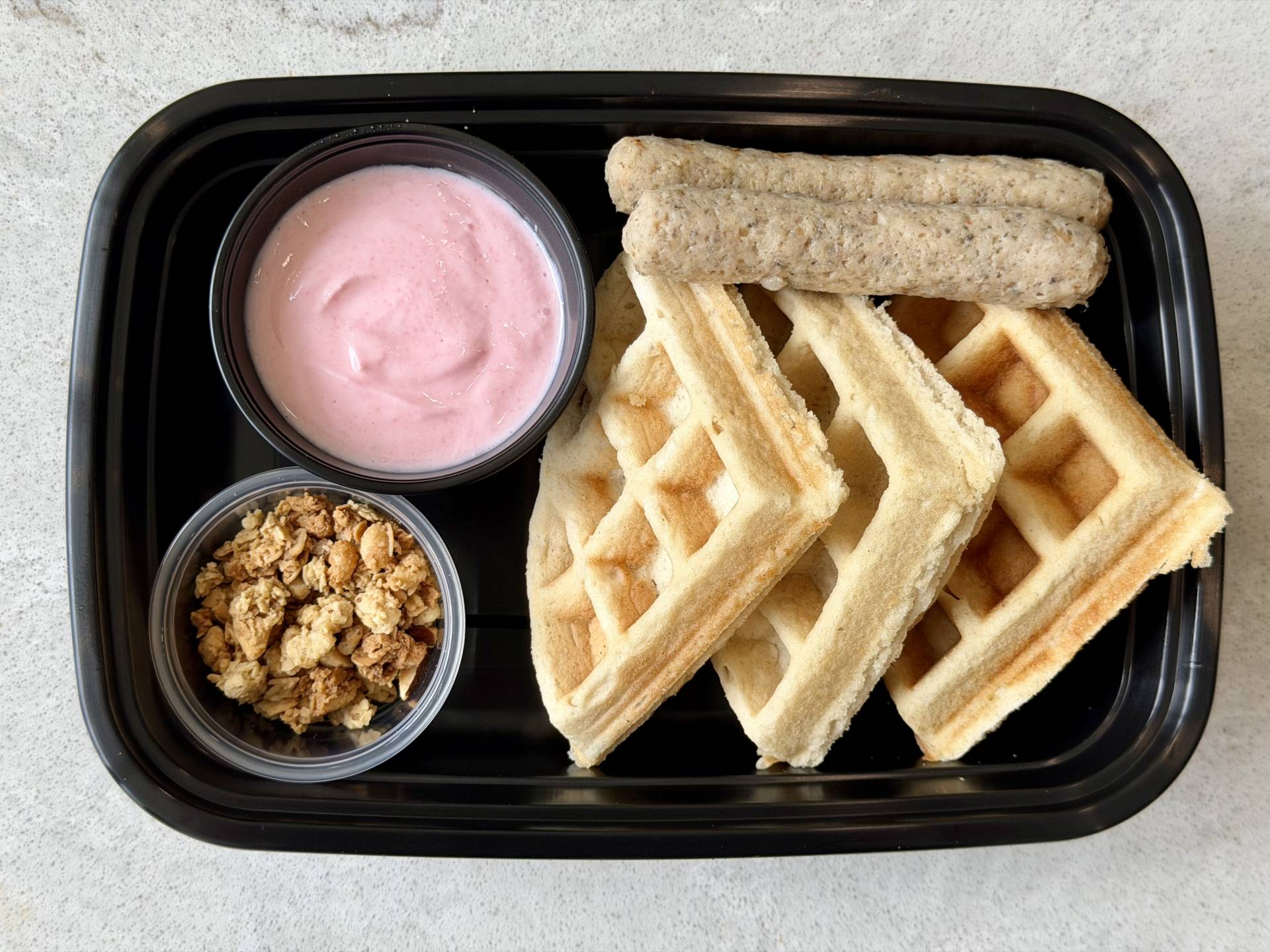 Banana Protein Waffles