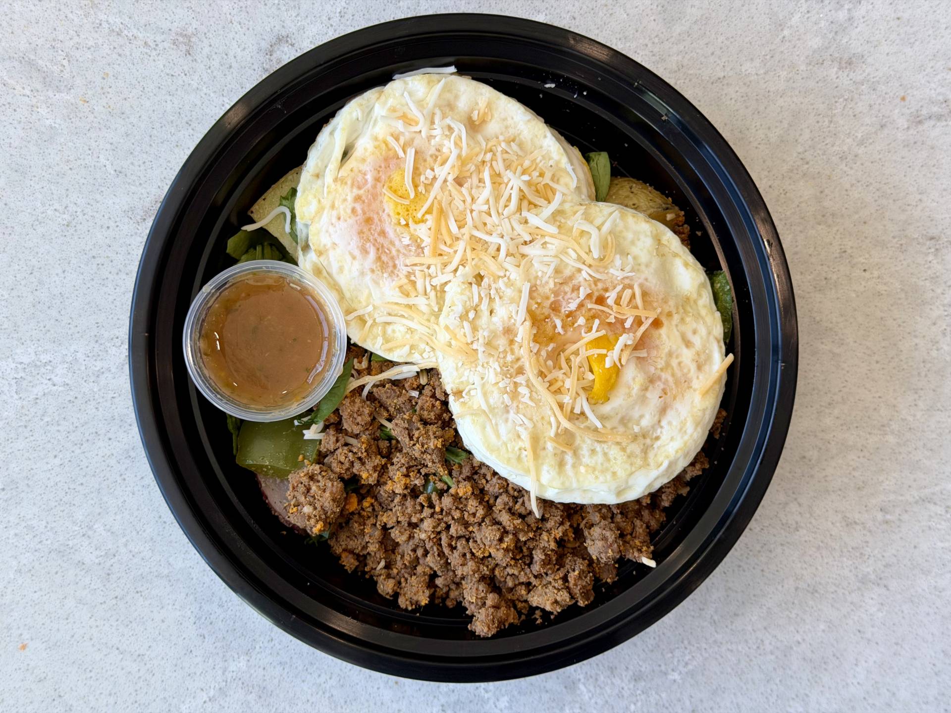 Ground Beef and Eggs