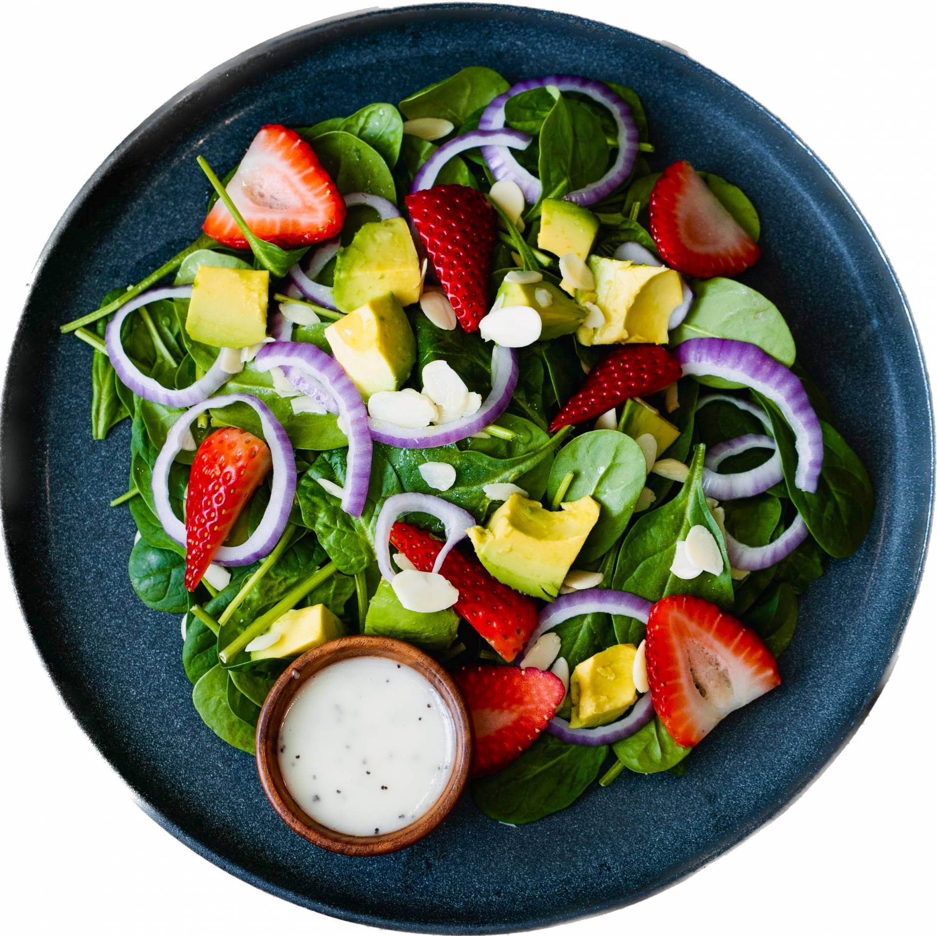 SPINACH STRAWBERRY SALAD