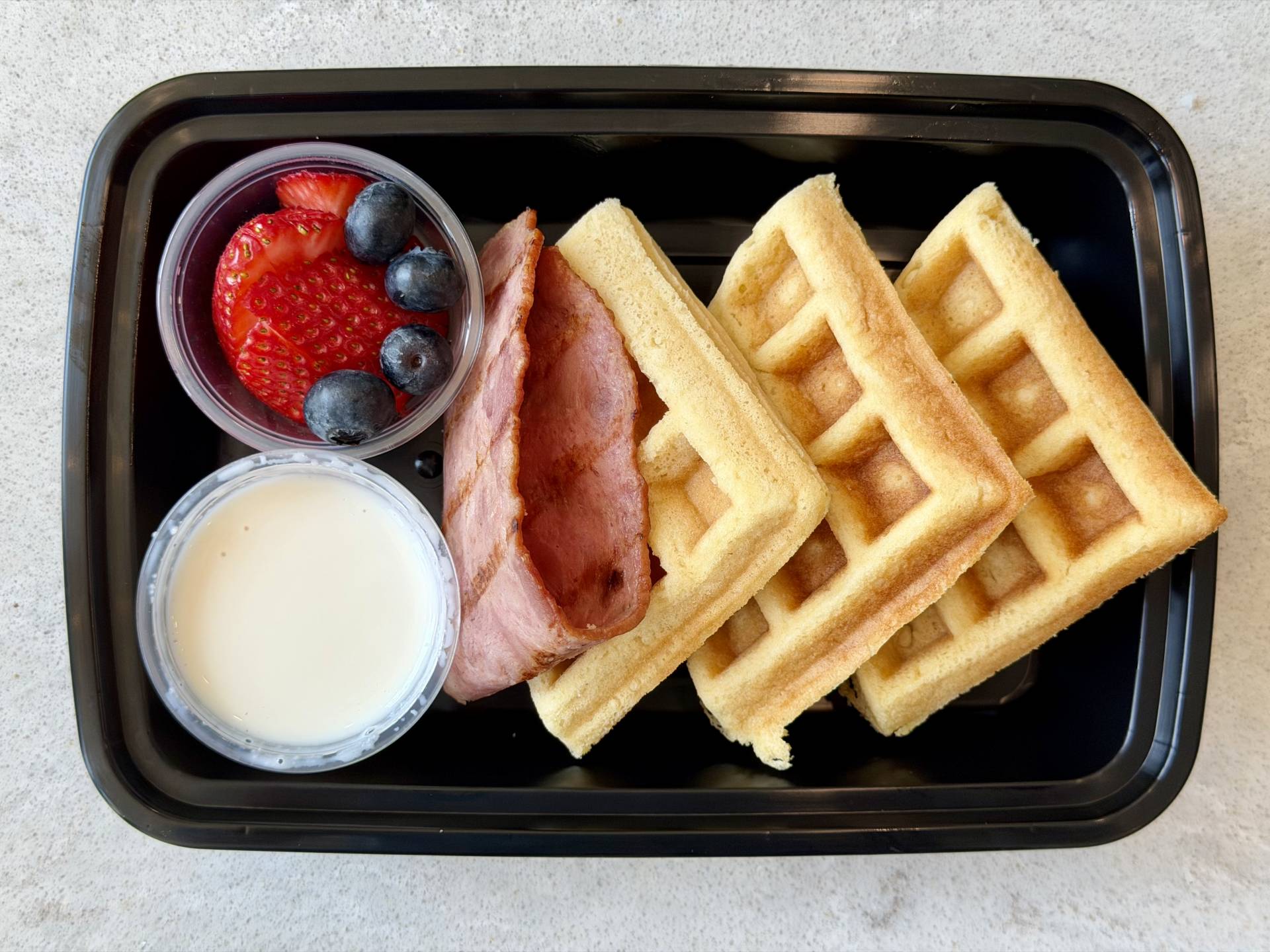 Tropical Waffles