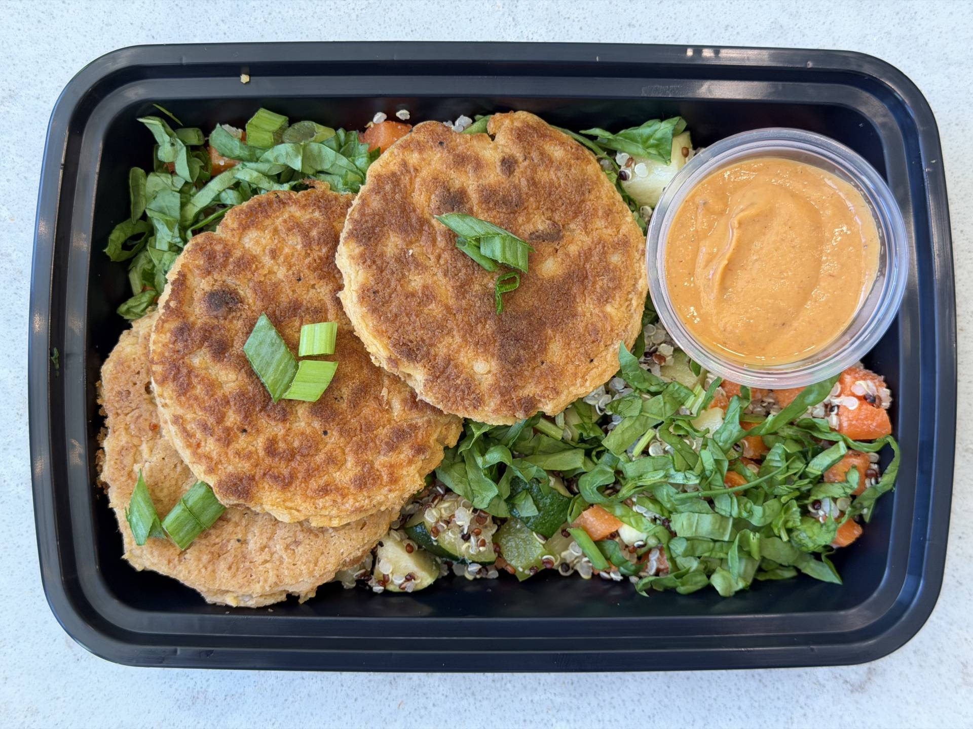 Quinoa potato patties