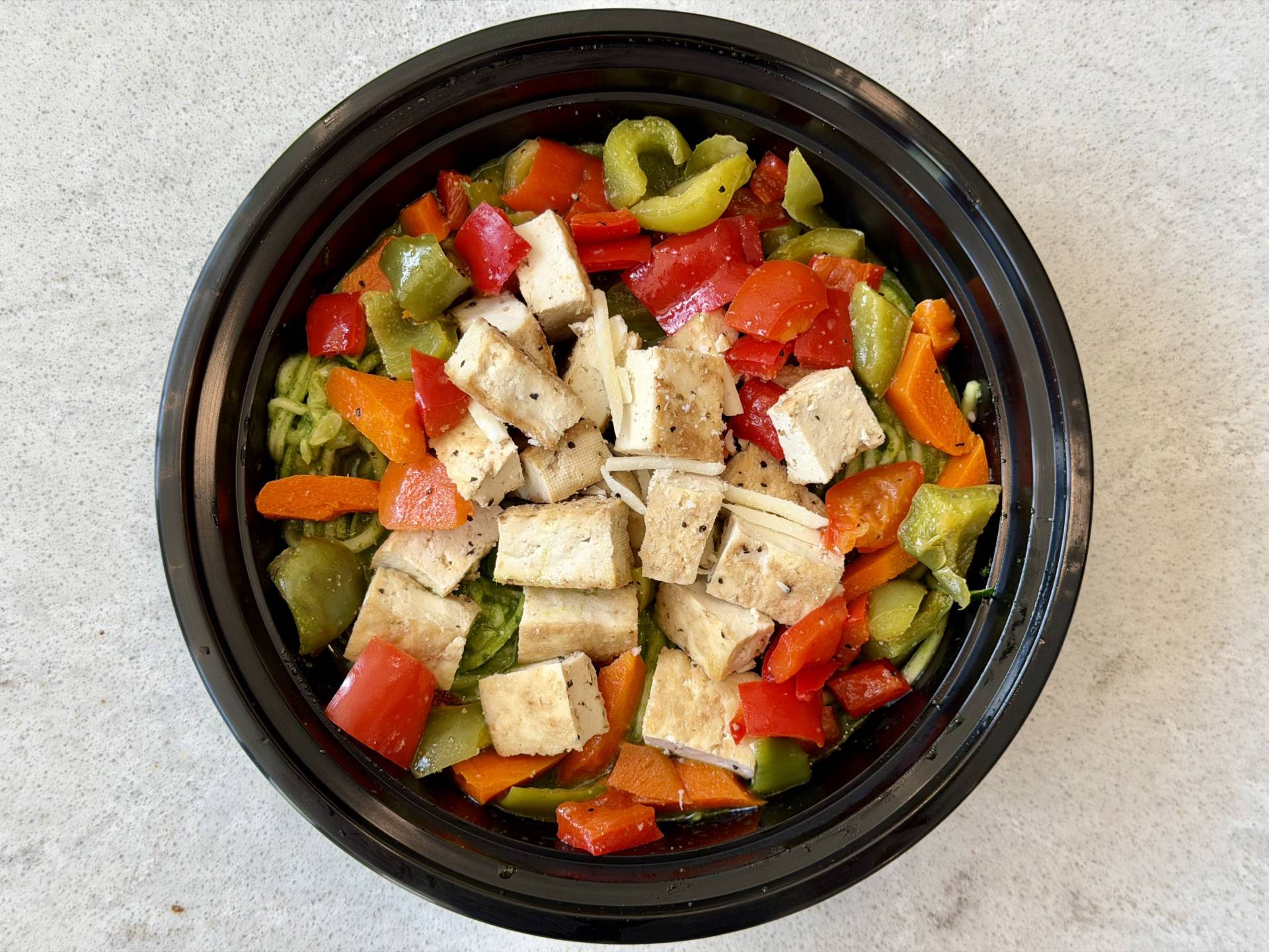 Vegan Pesto Tofu