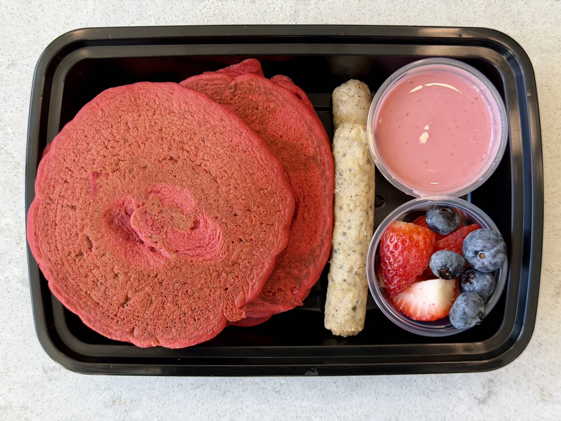 Red Velvet Protein Pancakes